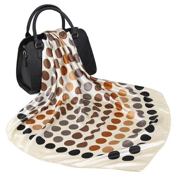 scarves silk scarf women fashion luxury designer beautiful foulard soft satin shawl scarfs kerchief 90*90cm square neck hair headscarf, Blue;gray
scarves silk scarf women fashion luxury designer beautiful foulard soft satin shawl scarfs kerchief 90*90cm square neck hair headscarf, Blue;gray