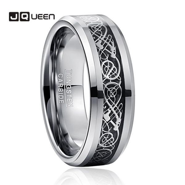 wedding rings jqueen black carbon fiber dragon tungsten steel ring comfort fit full size 6-13 engagement party female jewelry, Slivery;golden
wedding rings jqueen black carbon fiber dragon tungsten steel ring comfort fit full size 6-13 engagement party female jewelry, Slivery;golden