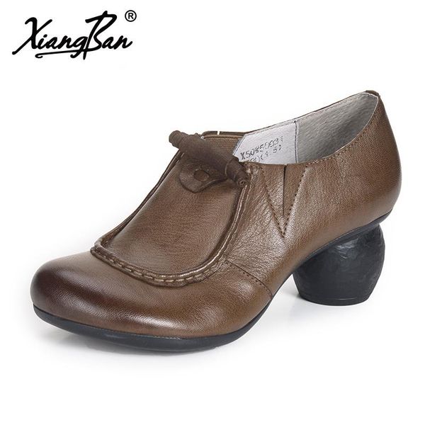dress shoes 2021 spring women pumps genuine leather handmade elegant high heels ladies deep mouth, Black
dress shoes 2021 spring women pumps genuine leather handmade elegant high heels ladies deep mouth, Black