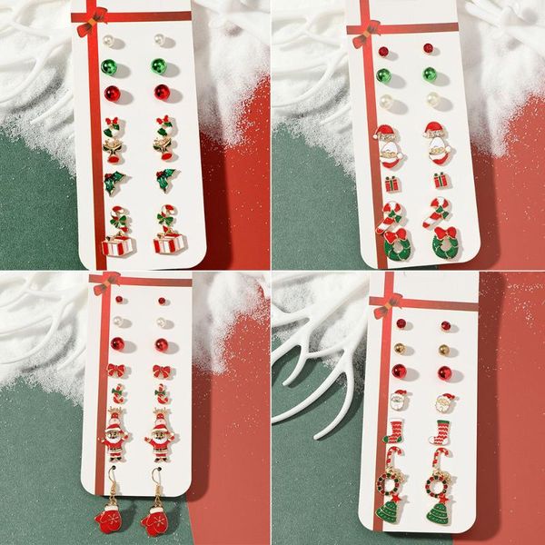 stud earrings for women christmas women's ear studs set pearl fashion jewelry 2021 geometri festival gift accessories, Golden;silver
stud earrings for women christmas women's ear studs set pearl fashion jewelry 2021 geometri festival gift accessories, Golden;silver