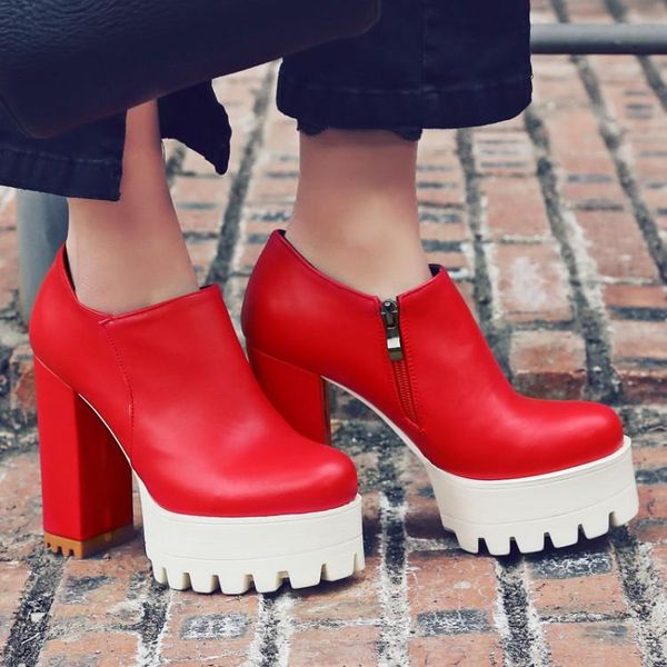 dress shoes pxelena 2021 autumn punk gothic pumps women retro square chunky block high heels female office platform, Black
dress shoes pxelena 2021 autumn punk gothic pumps women retro square chunky block high heels female office platform, Black