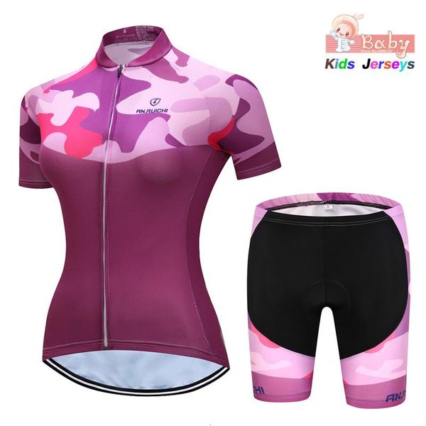 2021 new girls purple short sleeve breathable cycling jersey set ropa ciclismo children clothes kids quick dry bicycle clothing, Black;blue
2021 new girls purple short sleeve breathable cycling jersey set ropa ciclismo children clothes kids quick dry bicycle clothing, Black;blue