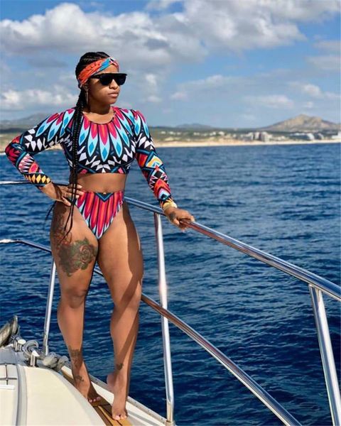 2021 brazilian bikini set women swimsuit print long sleeve bathing suit high waist swimwear maillot de bain beachwear
2021 brazilian bikini set women swimsuit print long sleeve bathing suit high waist swimwear maillot de bain beachwear