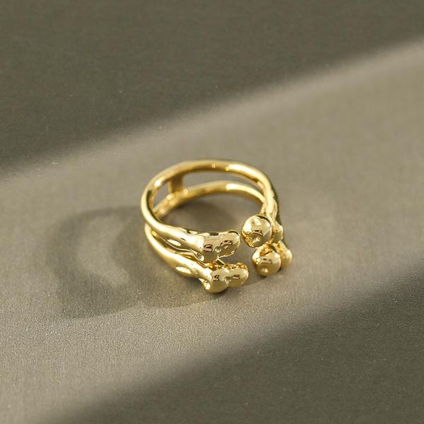 cluster rings 1pc 100% authentic 925 sterling silver irregular dysmorphism open ring women's jewelry tlj1170, Golden;silver
cluster rings 1pc 100% authentic 925 sterling silver irregular dysmorphism open ring women's jewelry tlj1170, Golden;silver