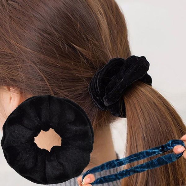 hair accessories 1/5pcs solid lady velvet scrunchies ring women girls elastic bands for girl ponytail holders rubber band ties 
hair accessories 1/5pcs solid lady velvet scrunchies ring women girls elastic bands for girl ponytail holders rubber band ties