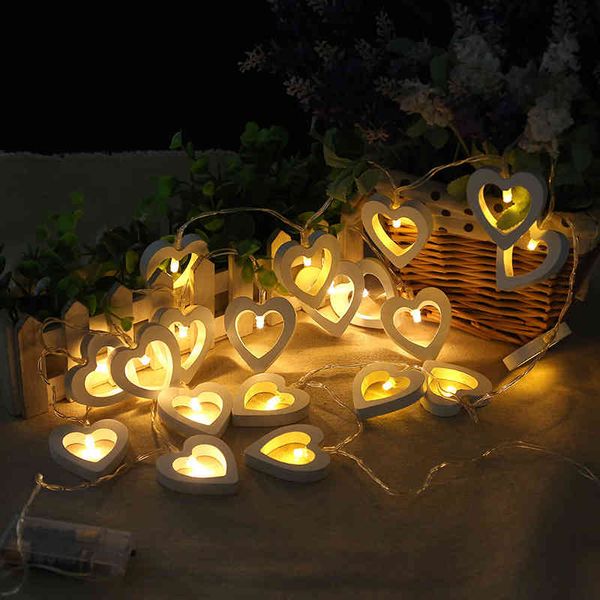 1,5 m 10 heart led string wedding decoration wood light happy birthday party valentine's day home decor delivered
1,5 m 10 heart led string wedding decoration wood light happy birthday party valentine's day home decor delivered