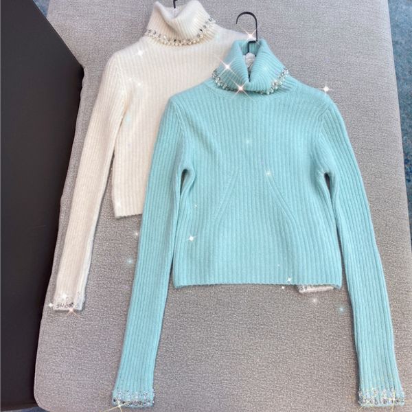 strass turtleneck long sleeve sweater for women new korean style short mesh 2021 spring au9i, White;black
strass turtleneck long sleeve sweater for women new korean style short mesh 2021 spring au9i, White;black