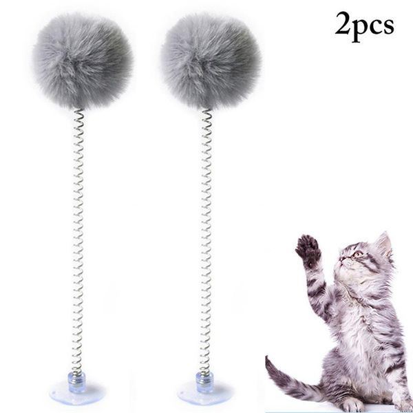 cat toys kapmore 2pcs/set teaser wand plush ball bell decor spring suction cup interactive toy pet supplies
cat toys kapmore 2pcs/set teaser wand plush ball bell decor spring suction cup interactive toy pet supplies