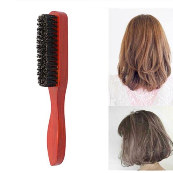 hair brushes brush wood handle natural boar bristle beard comb styling massage anti-static tool, Silver
hair brushes brush wood handle natural boar bristle beard comb styling massage anti-static tool, Silver