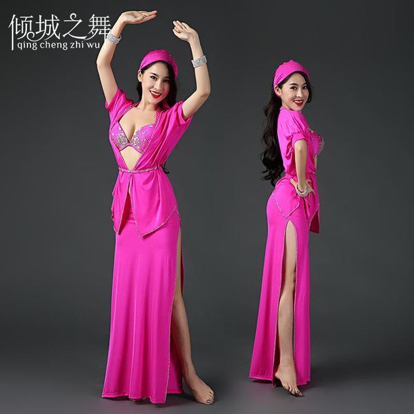 stage wear 2021 high grade professional performance dancewear outfit women brand bellydance costumes yc033, Black;red
stage wear 2021 high grade professional performance dancewear outfit women brand bellydance costumes yc033, Black;red