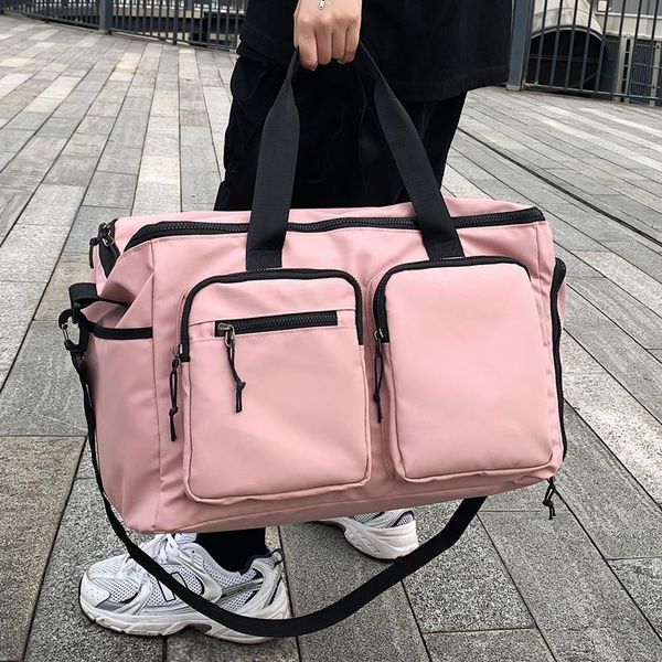 evening bags business trip travel bag couple sports large-capacity waterproof gym women's shoulder duffel solid color handbag
evening bags business trip travel bag couple sports large-capacity waterproof gym women's shoulder duffel solid color handbag