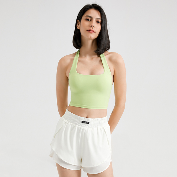 yoga outfit sports bra crop fitness women sportswear bras tank gym halter straps running push up lingerie
yoga outfit sports bra crop fitness women sportswear bras tank gym halter straps running push up lingerie