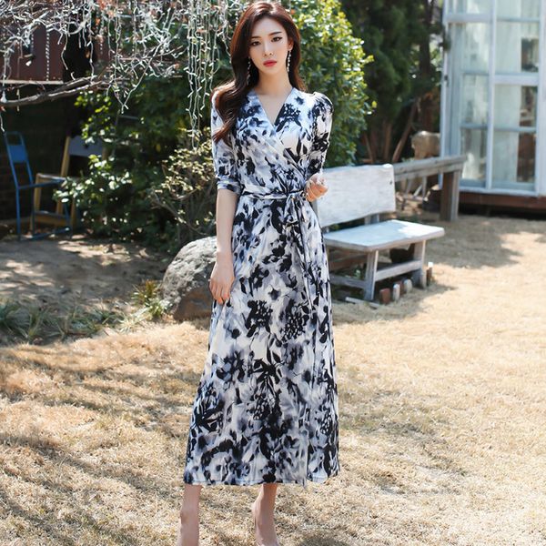new 2021 plus print summer evening long vintage party oversize short sleeve beach women es robe vestido prom ym30, Black;gray
new 2021 plus print summer evening long vintage party oversize short sleeve beach women es robe vestido prom ym30, Black;gray