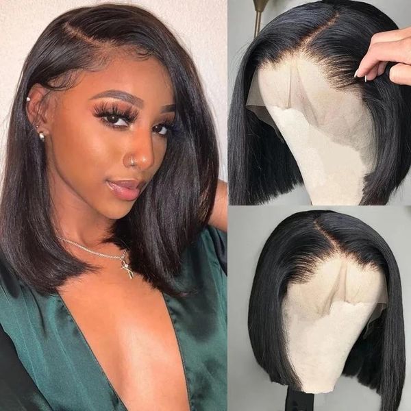 lace wigs short bob 13x4 front wig straight glueless frontal human hair brazilian remy 4x4 closure pre plucked natural color, Black;brown
lace wigs short bob 13x4 front wig straight glueless frontal human hair brazilian remy 4x4 closure pre plucked natural color, Black;brown