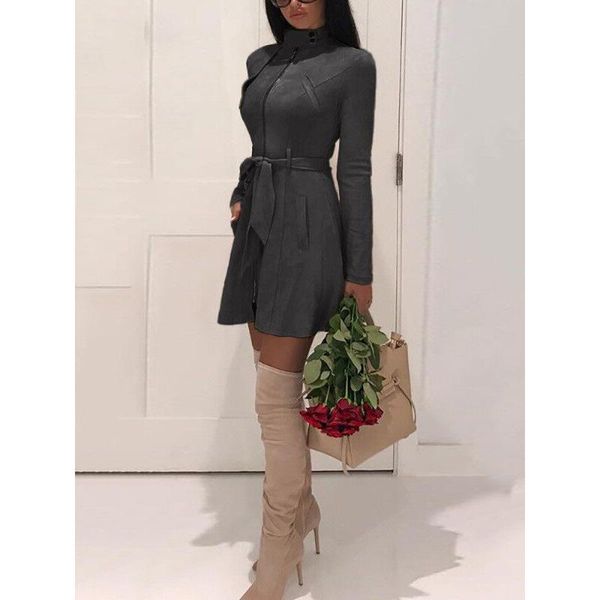 women's trench coats long coat ladies parka jacket outwear slim turtleneck overcoat fashion women lady warm button, Tan;black
women's trench coats long coat ladies parka jacket outwear slim turtleneck overcoat fashion women lady warm button, Tan;black