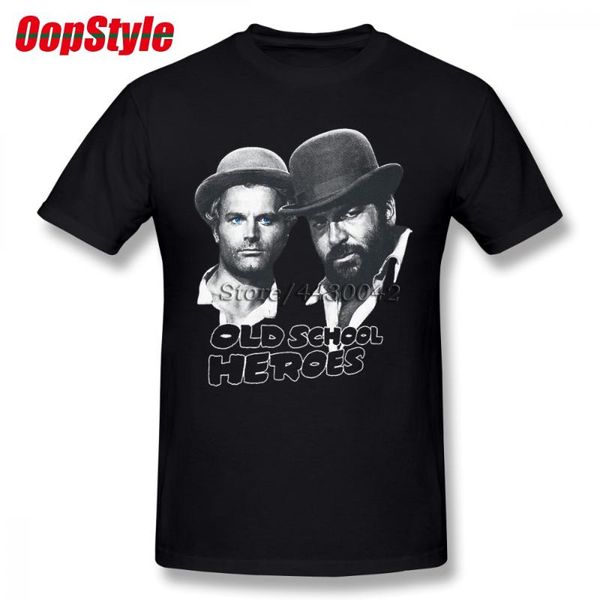 men's t-shirts bud spencer t-shirt for men plus size cotton team tee shirt 4xl 5xl 6xl camiseta, White;black 
men's t-shirts bud spencer t-shirt for men plus size cotton team tee shirt 4xl 5xl 6xl camiseta, White;black