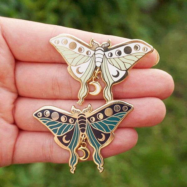 pins, brooches cartoons celestial r moth brooch pins enamel metal badges lapel pin jackets fashion jewelry accessories, Gray
pins, brooches cartoons celestial r moth brooch pins enamel metal badges lapel pin jackets fashion jewelry accessories, Gray