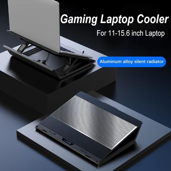 lapcooling pads gaming cooler silent fan aluminum alloy usb port portable adjustable notebook stand for 11-15.6 inch
lapcooling pads gaming cooler silent fan aluminum alloy usb port portable adjustable notebook stand for 11-15.6 inch