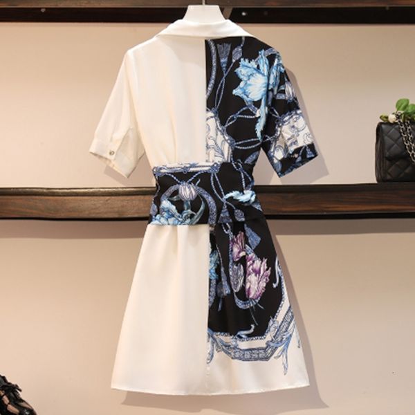 2021 summer retro printing irregular shirt dress women's lapel short sleeve brid embroidered shreds dressed with adjustable belt 05j4, Black;gray
2021 summer retro printing irregular shirt dress women's lapel short sleeve brid embroidered shreds dressed with adjustable belt 05j4, Black;gray