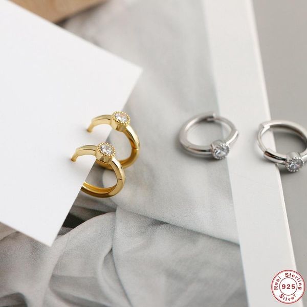 hoop & huggie gs 925 sterling silver fine jewelry earring for lovers' girl women souvenir luxury round pendientes accessories, Golden;silver
hoop & huggie gs 925 sterling silver fine jewelry earring for lovers' girl women souvenir luxury round pendientes accessories, Golden;silver