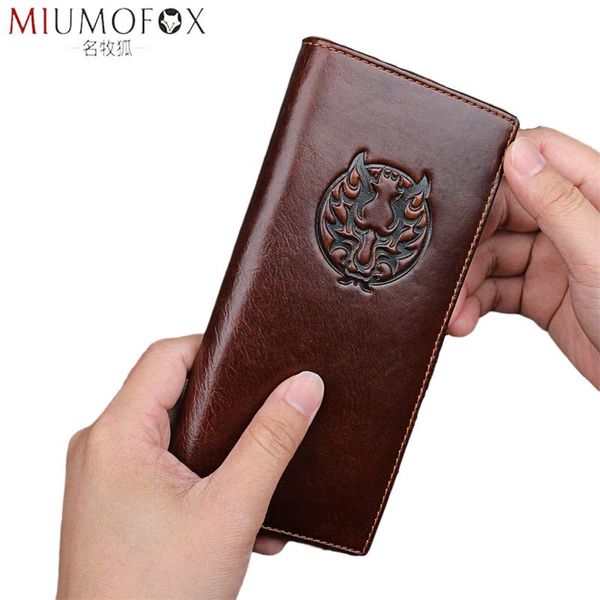 wallets oil wax leather wallet men's original two-fold card holder retro and durable long men purse clutch bag for, Red;black
wallets oil wax leather wallet men's original two-fold card holder retro and durable long men purse clutch bag for, Red;black