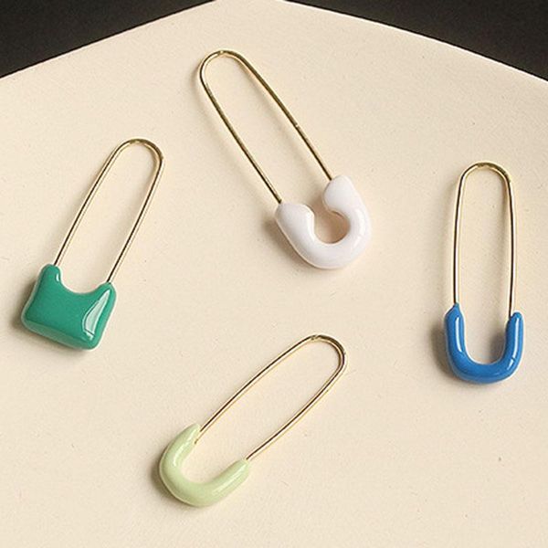 hoop & huggie colorful enamel paperclip safety pin earrings for women egirl cool harajuku style 2021, Golden;silver
hoop & huggie colorful enamel paperclip safety pin earrings for women egirl cool harajuku style 2021, Golden;silver