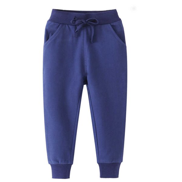 jumping meters boys girls sweatpants for autumn spirng full length baby trousers pants plain toddler 210529, Blue
jumping meters boys girls sweatpants for autumn spirng full length baby trousers pants plain toddler 210529, Blue