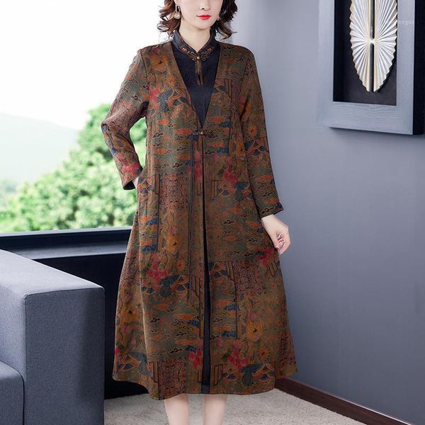 autumn fashion loose print fake two-piece dress female large size l-4xl elegant and comfortable vestidos casual dresses, Black;gray
autumn fashion loose print fake two-piece dress female large size l-4xl elegant and comfortable vestidos casual dresses, Black;gray