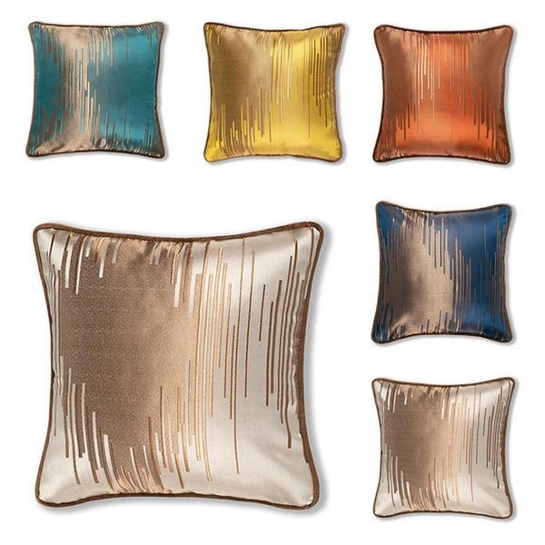 cushion/decorative pillow gradient jacquard cushion covers for sofa couch bed throw 45x45 luxury gold square pillowcases
cushion/decorative pillow gradient jacquard cushion covers for sofa couch bed throw 45x45 luxury gold square pillowcases