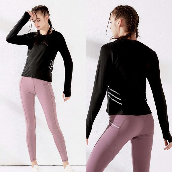 fast dry running net red fitness t-shirt reflective yoga casual sports women's long sleeve new large, Gray
fast dry running net red fitness t-shirt reflective yoga casual sports women's long sleeve new large, Gray