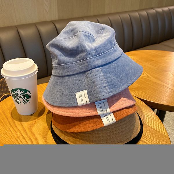 pure color with spring and autumn korean version versatile fisherman's hat women's tide brand show face small, Blue;gray
pure color with spring and autumn korean version versatile fisherman's hat women's tide brand show face small, Blue;gray