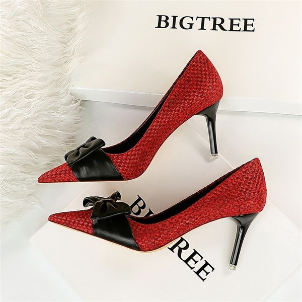 bigtree 2020 summer fashion women's 7.5cm thin high heels metal knot blue toe grey shoes women's valentine's day shoes, Black
bigtree 2020 summer fashion women's 7.5cm thin high heels metal knot blue toe grey shoes women's valentine's day shoes, Black