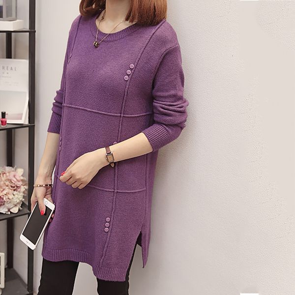 2021 new women's autumn pullovers knitted solid korean style spring sweaters pull plus size o neck long sleeve female jumpers 38k3, White;black
2021 new women's autumn pullovers knitted solid korean style spring sweaters pull plus size o neck long sleeve female jumpers 38k3, White;black