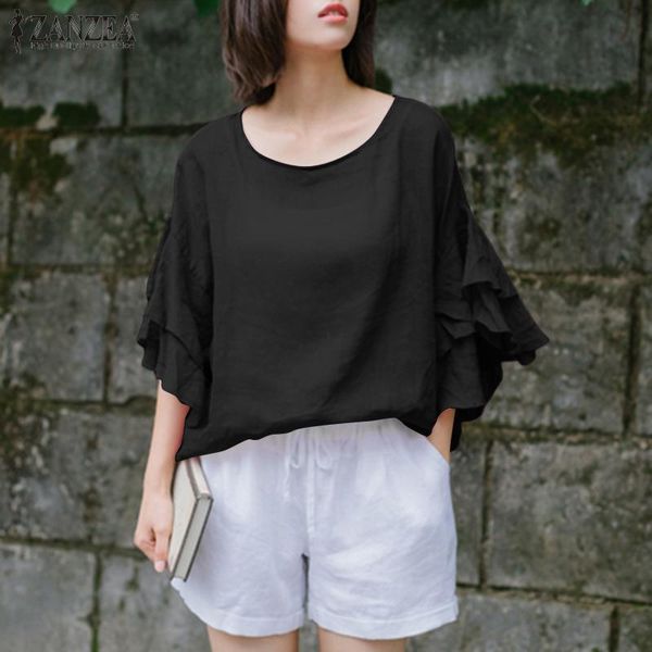 women's blouses & shirts vintage rayon casual pullover solid ruffle sleeve blusa fashion white basic tunic 2022 summer women blo
women's blouses & shirts vintage rayon casual pullover solid ruffle sleeve blusa fashion white basic tunic 2022 summer women blo