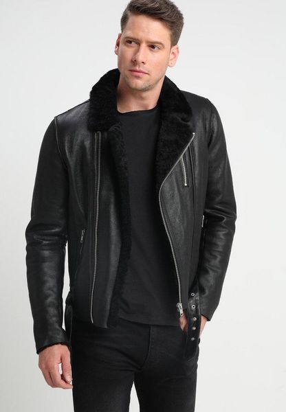 wool sheep genuine leather jacket men's winter thick leather biker monte winter fashion from turkey holds waterproof jacket, Black
wool sheep genuine leather jacket men's winter thick leather biker monte winter fashion from turkey holds waterproof jacket, Black
