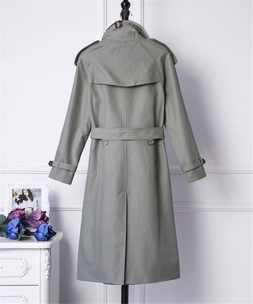 women's trench coats long classic windbreaker waterproof british high-end english style autumn winter gabadian solid color size coat a7, Tan;black
women's trench coats long classic windbreaker waterproof british high-end english style autumn winter gabadian solid color size coat a7, Tan;black