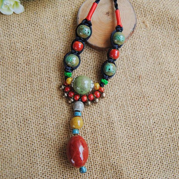 pendant necklaces long tassel statement necklace women ceramic beads strand colorful bead pendants charm choker jewelry femme, Silver
pendant necklaces long tassel statement necklace women ceramic beads strand colorful bead pendants charm choker jewelry femme, Silver