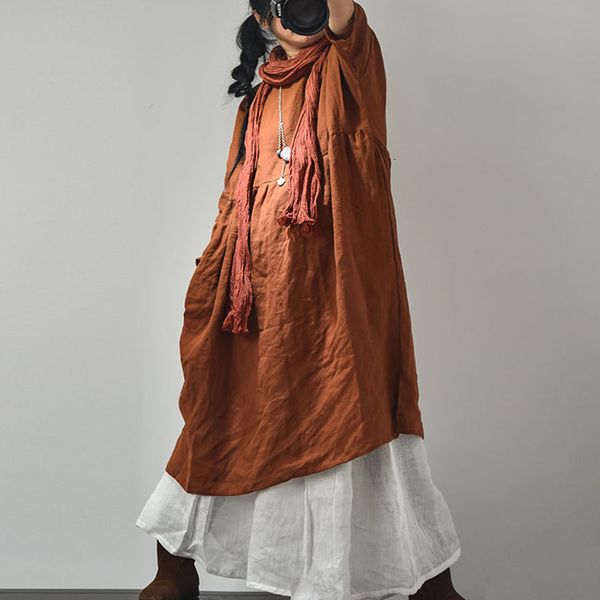 women's t-shirt women vintage high waist dresses linen solid color o-neck seven sleeve embroidery 2021 spring new casual soft 2cvc, White
women's t-shirt women vintage high waist dresses linen solid color o-neck seven sleeve embroidery 2021 spring new casual soft 2cvc, White