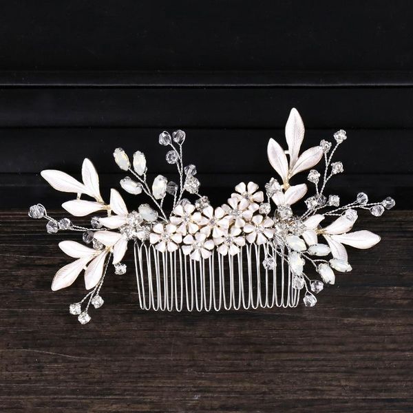 hair clips & barrettes comb bridal wedding flower headdress silver colour leaf crystal accessories jewelry, Golden;silver
hair clips & barrettes comb bridal wedding flower headdress silver colour leaf crystal accessories jewelry, Golden;silver