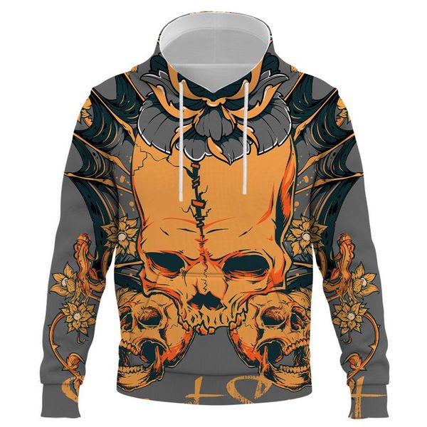 men's hoodies & sweatshirts 2021 skull pattern 3d print hoodie men women fashion casual cool pullover harajuku oversized streetwear, Black
men's hoodies & sweatshirts 2021 skull pattern 3d print hoodie men women fashion casual cool pullover harajuku oversized streetwear, Black