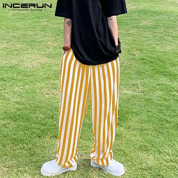 men's pants fashion mens korean style leisure handsome loose rough simple striped casual streetwear trouser s-5xl increun, Black
men's pants fashion mens korean style leisure handsome loose rough simple striped casual streetwear trouser s-5xl increun, Black