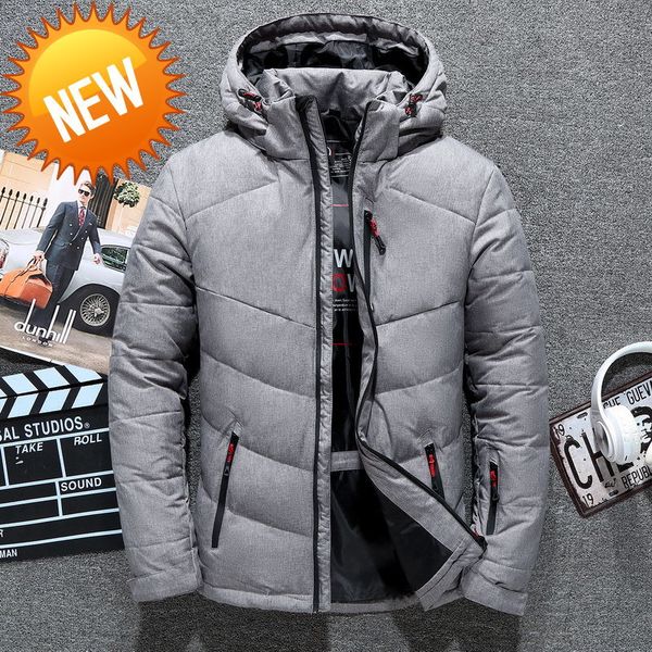 2021 new winter men's hooded down jacket stylish male coat thick warm man clothing apparel coats, Black
2021 new winter men's hooded down jacket stylish male coat thick warm man clothing apparel coats, Black