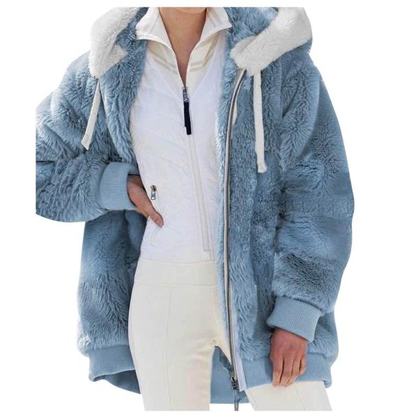 women's jackets plush faux fur womens stitching pocket hooded pullover sweatershirt warm artificial wool pockets coat outwear jacket, Black;brown
women's jackets plush faux fur womens stitching pocket hooded pullover sweatershirt warm artificial wool pockets coat outwear jacket, Black;brown
