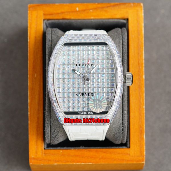 rrf luxury watches vanguard yachting v45 sc dt stainless steel generous diamonds miyota automatic mens watch pavé diamond dial rubber strap, Slivery;brown
rrf luxury watches vanguard yachting v45 sc dt stainless steel generous diamonds miyota automatic mens watch pavé diamond dial rubber strap, Slivery;brown