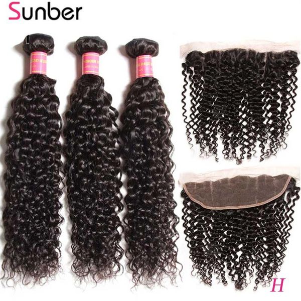 human hair bulks sunber curly bundles with frontal remy weave brazilian 3 closure 13x4, Black
human hair bulks sunber curly bundles with frontal remy weave brazilian 3 closure 13x4, Black