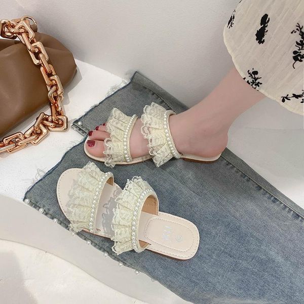slippers string bead female shoes womens outdoor luxury slides 2021 beach designer flat fashion pu basic women, Black
slippers string bead female shoes womens outdoor luxury slides 2021 beach designer flat fashion pu basic women, Black