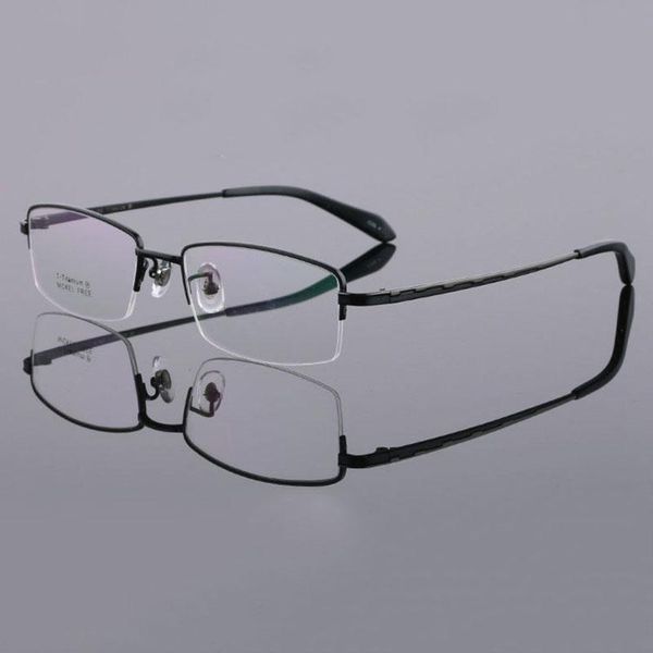 fashion sunglasses frames half rim pure titanium frame glasses for man and woman ultra light square shape lens upsale myopia eyewears, Black
fashion sunglasses frames half rim pure titanium frame glasses for man and woman ultra light square shape lens upsale myopia eyewears, Black