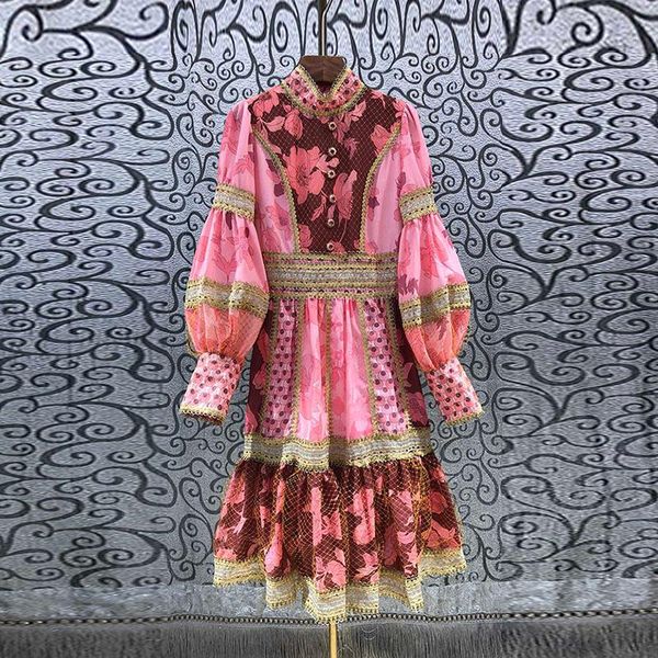 casual dresses women's dress fashion retro printing gold trim decorative lantern long-sleeved mid-length summer, Black;gray
casual dresses women's dress fashion retro printing gold trim decorative lantern long-sleeved mid-length summer, Black;gray