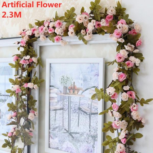 valentine's day artificial flower silk flowers rose leaf garland vine ivy wedding flower garden christmas flowers decor of 2.3m
valentine's day artificial flower silk flowers rose leaf garland vine ivy wedding flower garden christmas flowers decor of 2.3m