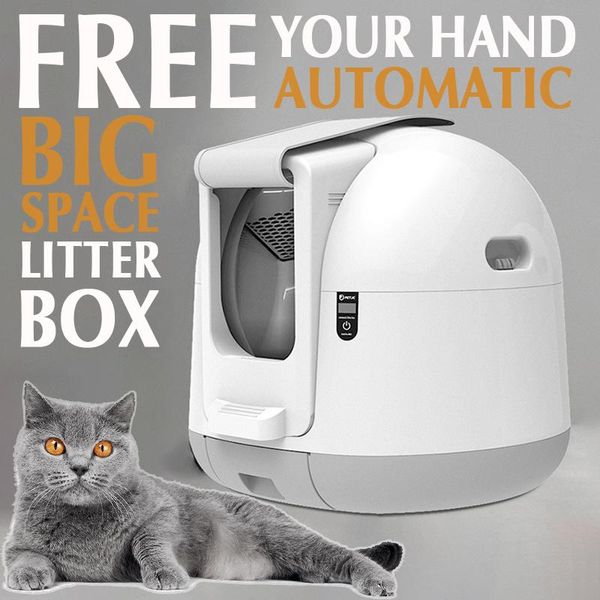 other cat supplies petjc automatic closed litter box large self cleaning sand toilet training kit inodoro arenero gato cerrado pet product
other cat supplies petjc automatic closed litter box large self cleaning sand toilet training kit inodoro arenero gato cerrado pet product